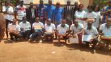 Le parrain M.TIEMOKO et le recipiendaires
